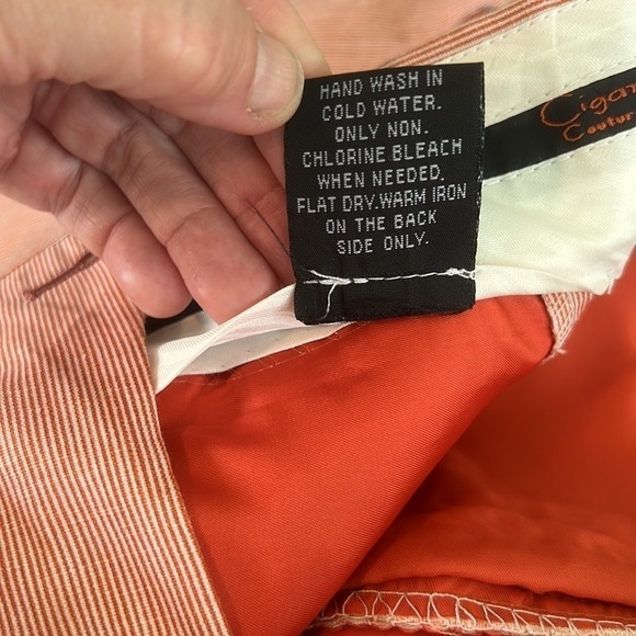 Cigar Couture,32x31,Bugsy Malone Pleated & Cuffed Pants, Excellent Condition - Picture 12 of 12